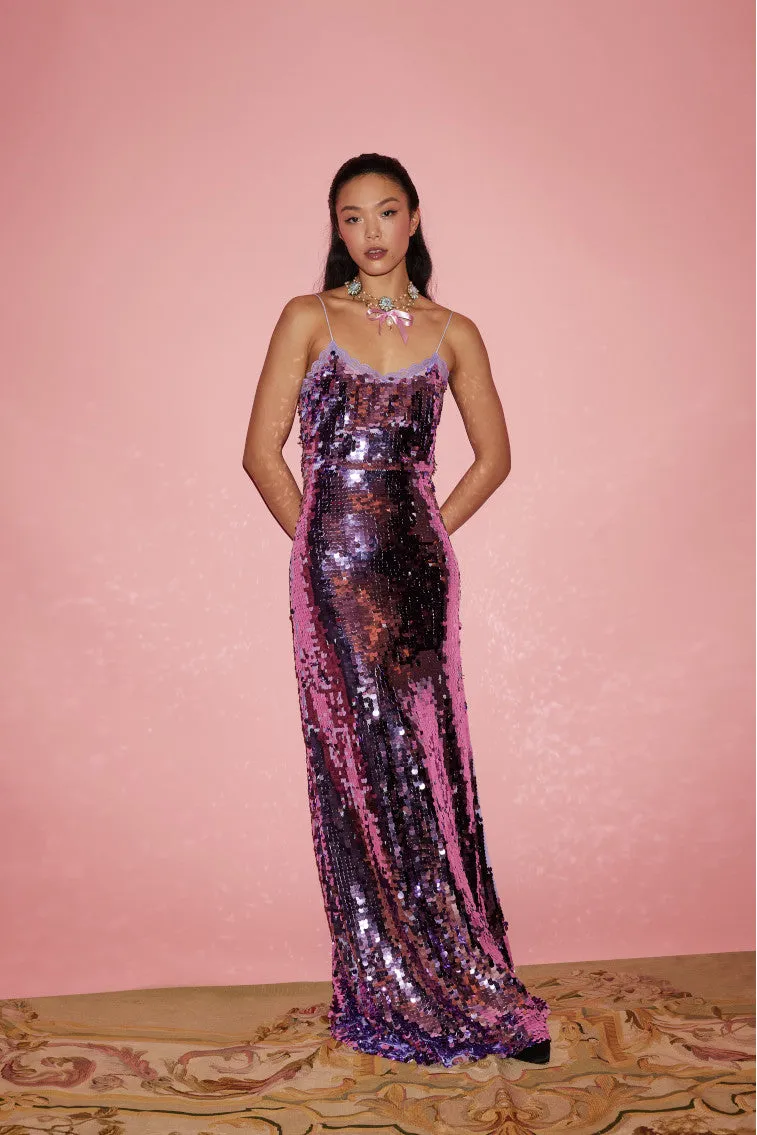 Anora Sequin Gown sold by LoveShackFancy product image thumbnail 2