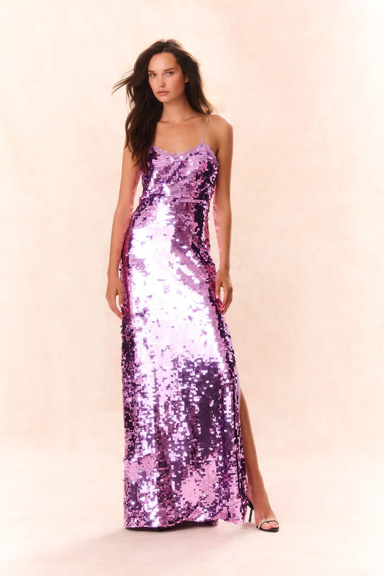 Anora Sequin Gown sold by LoveShackFancy product image thumbnail 4