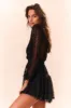 Alonsa Lace-Detailed Mini Dress sold by LoveShackFancy