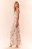Rialto Floral Silk Maxi Dress sold by LoveShackFancy