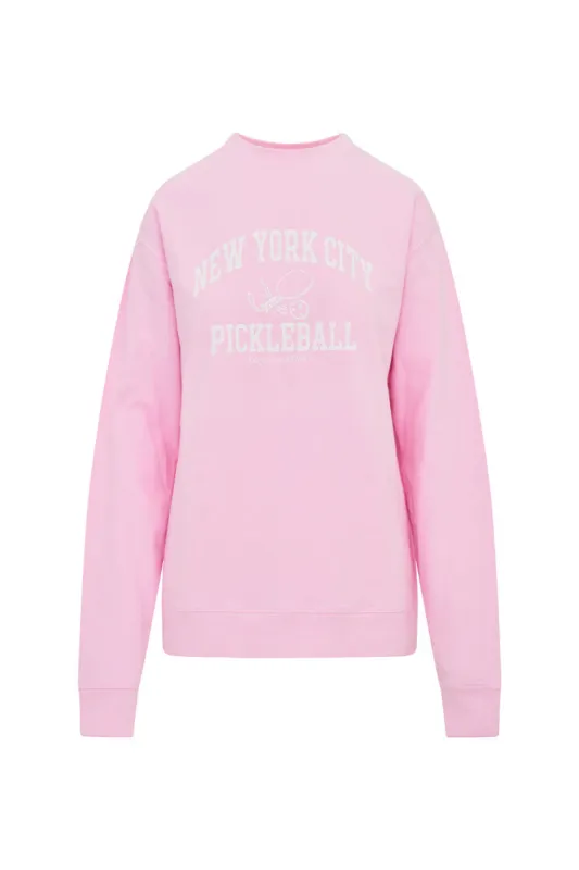 First Port x LoveShackFancy New York City Pickleball League Crew Neck sold by LoveShackFancy
