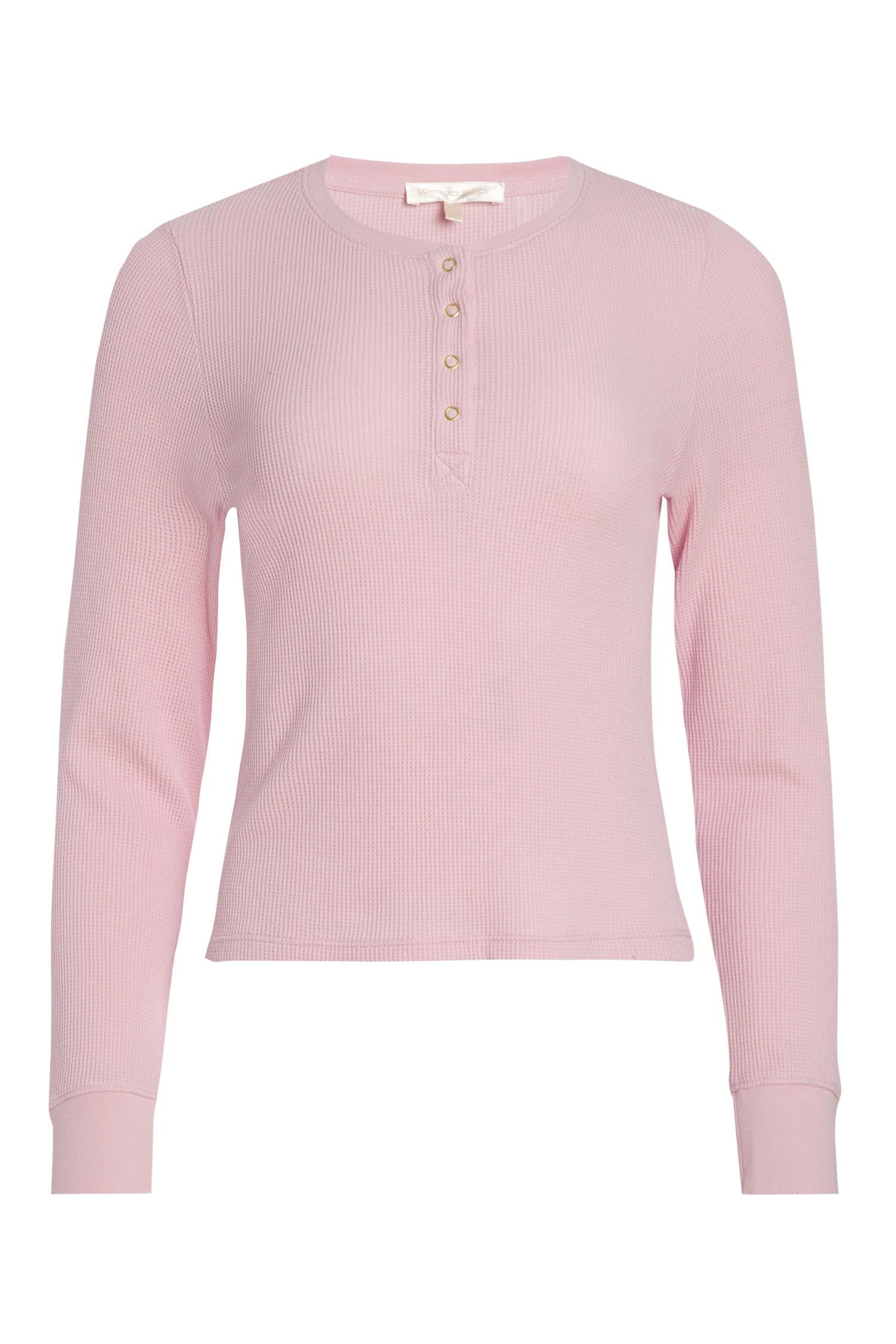 Thelia Waffle Knit Henley sold by LoveShackFancy product image thumbnail 10