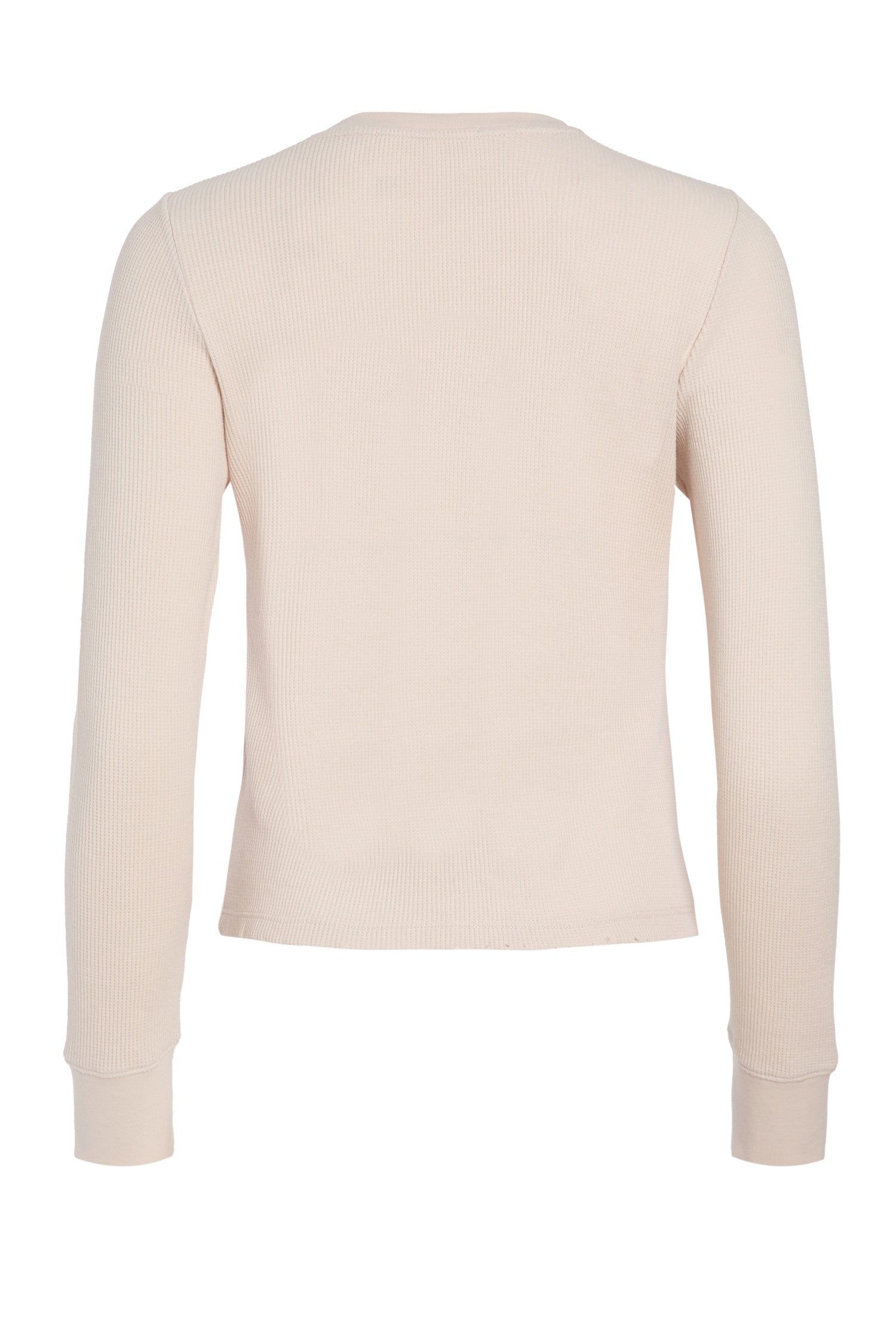 Thelia Waffle Knit Henley sold by LoveShackFancy product image thumbnail 6