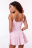Hubert Active Dress-CANDY LIPSTICK sold by LoveShackFancy