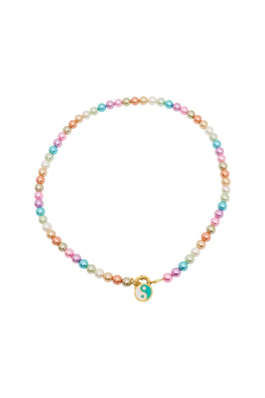 Hypso Yin Yang Necklace sold by LoveShackFancy