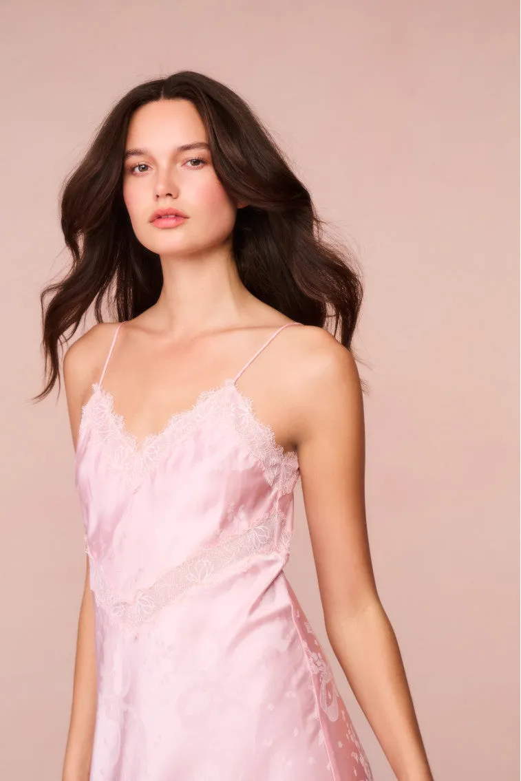 Serita Bow Jacquard Maxi Dress sold by LoveShackFancy product image thumbnail 2