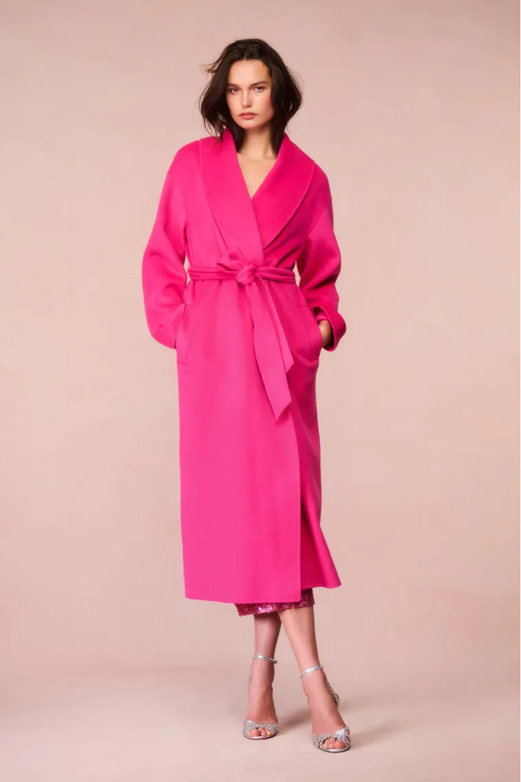 Mahika Wool-Cashmere Wrap Coat sold by LoveShackFancy product image thumbnail 2