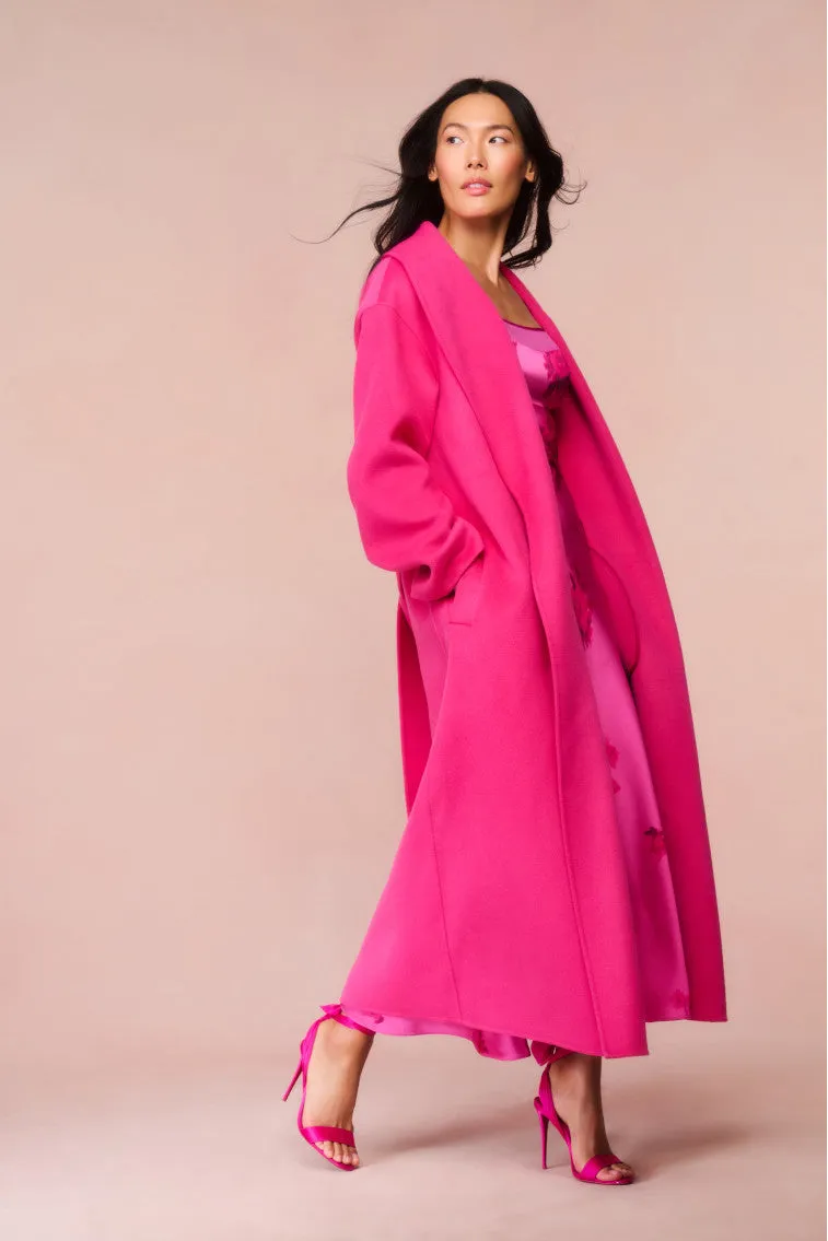 Mahika Wool-Cashmere Wrap Coat sold by LoveShackFancy product image thumbnail 4