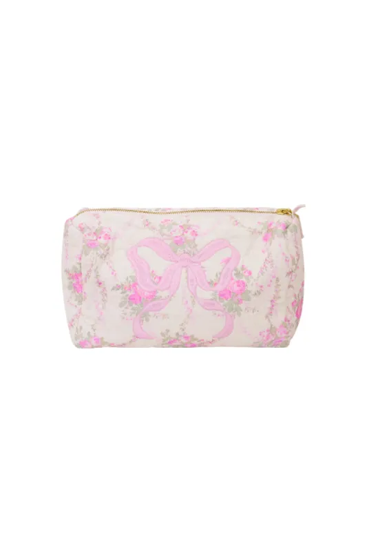 Octavia Floral Print Cosmetic Bag sold by LoveShackFancy