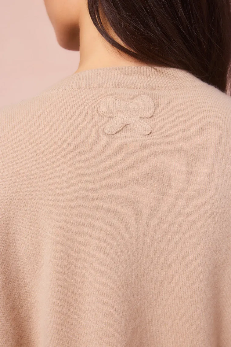 Bellman Cropped Cashmere Pullover sold by LoveShackFancy product image thumbnail 5