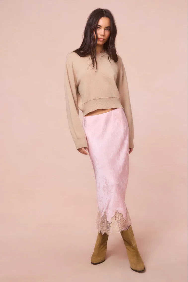 Bellman Cropped Cashmere Pullover sold by LoveShackFancy product image thumbnail 3