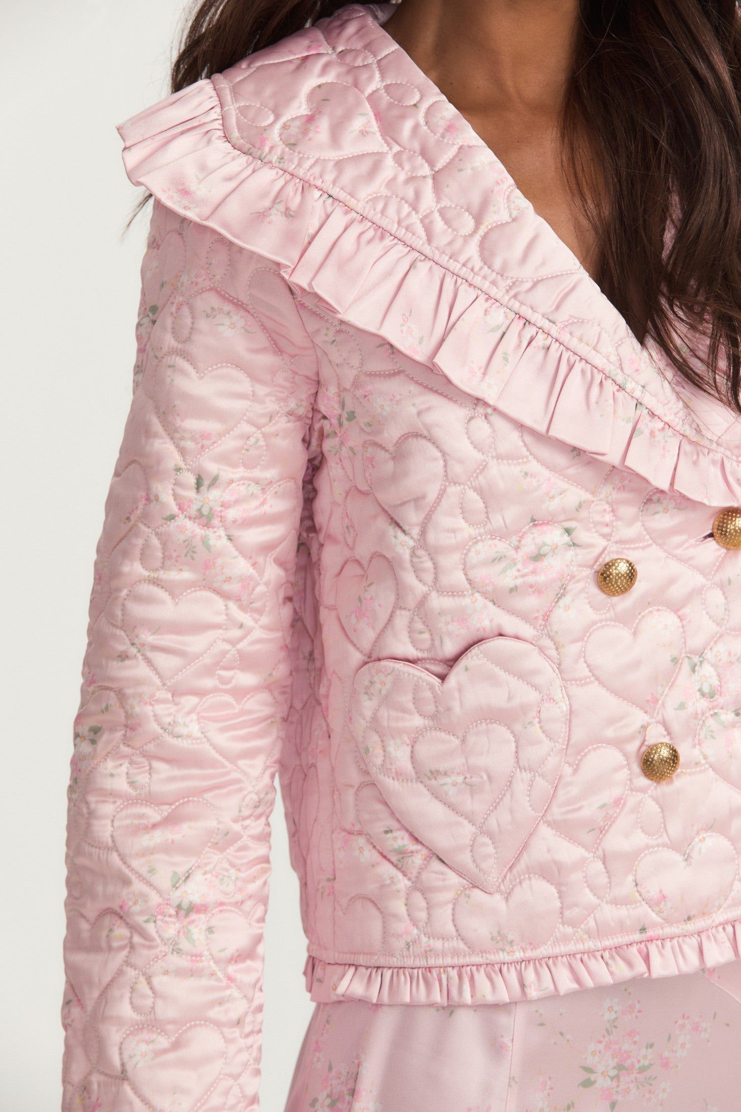 Jolyn Quilted Jacket sold by LoveShackFancy product image thumbnail 4