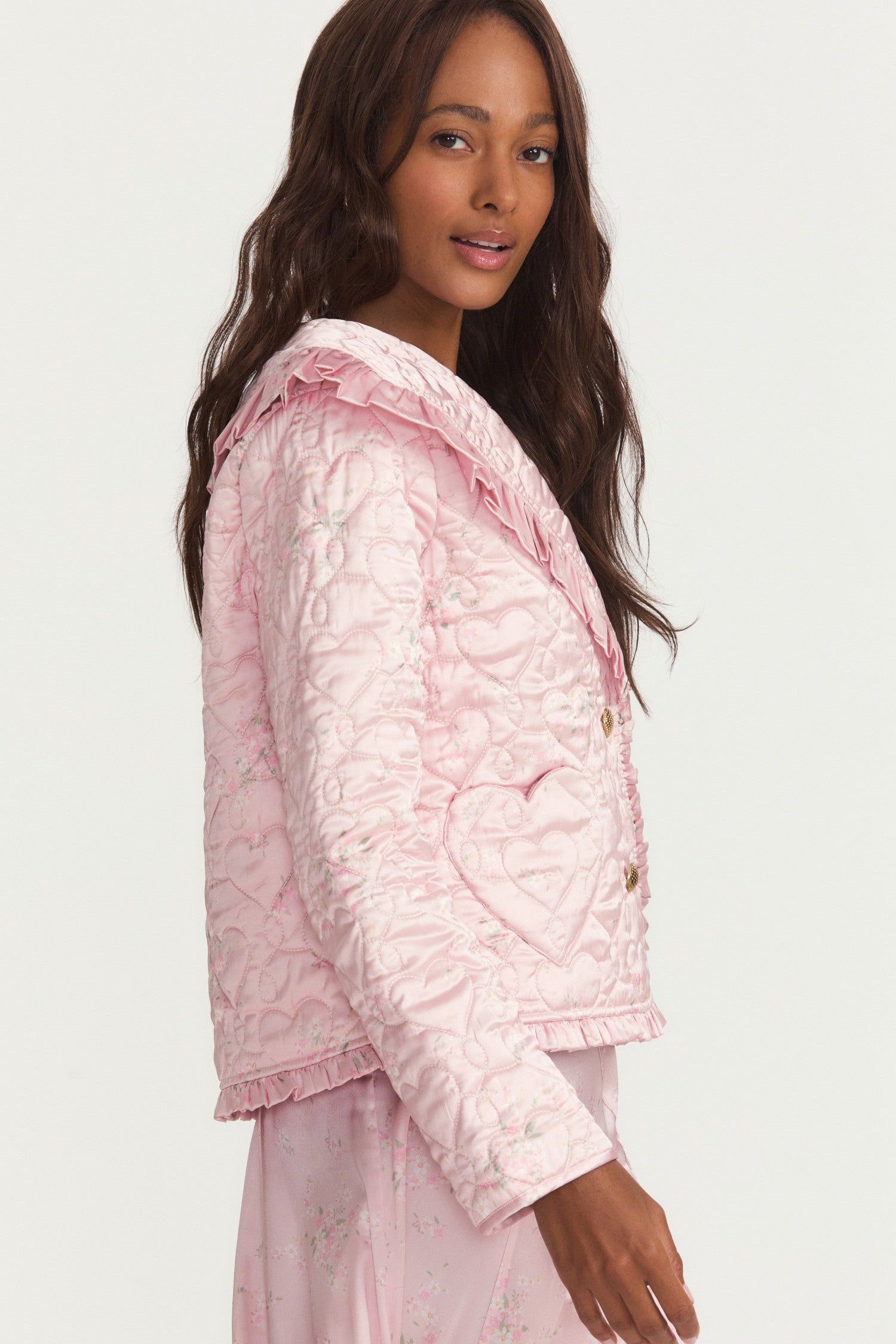 Jolyn Quilted Jacket sold by LoveShackFancy product image thumbnail 5