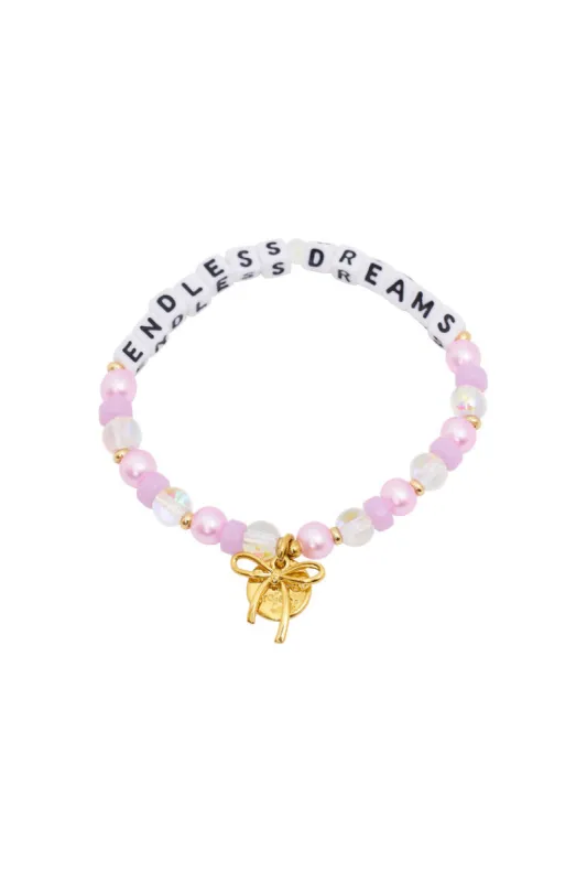 Little Words Project Endless Dreams Bracelet sold by LoveShackFancy