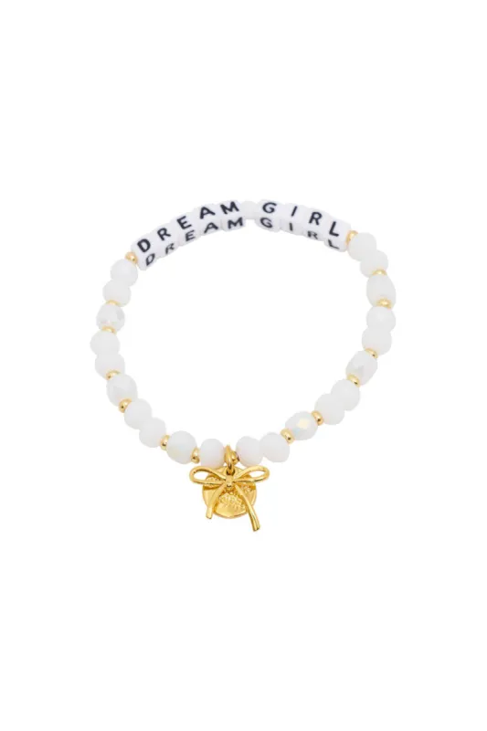 Little Words Project Dream Girl Bracelet sold by LoveShackFancy