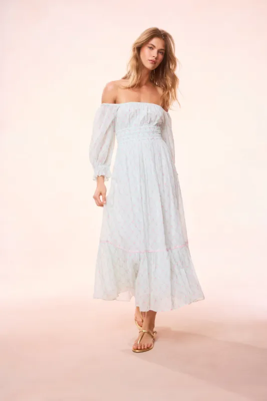Dobrianna Re-Edition Cotton Maxi Dress sold by LoveShackFancy