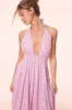 Love Re-Edition Floral Halter Dress sold by LoveShackFancy
