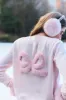 LoveShackFancy x MAX&MOI Piata Faux Fur Bow Sweater sold by LoveShackFancy