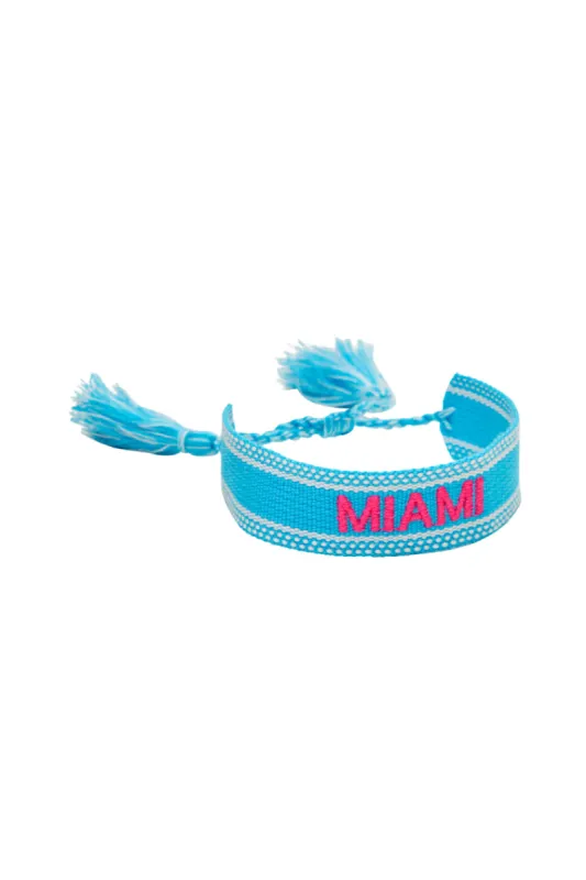 Miami Woven Bracelet sold by LoveShackFancy