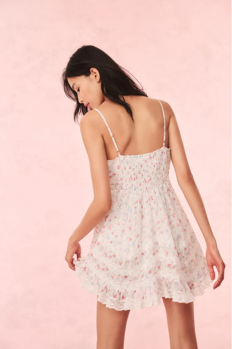 Alonna Cotton Floral Mini Dress sold by LoveShackFancy product image thumbnail 5