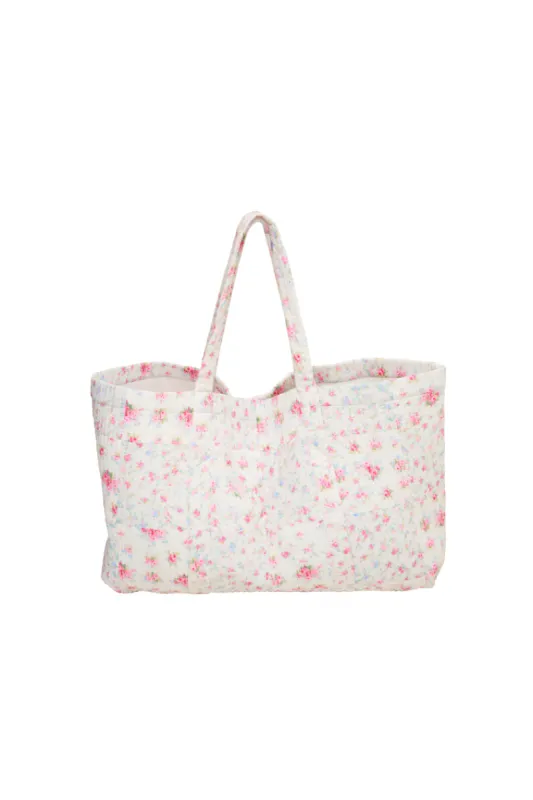 Cyndi Cotton Floral Tote made by LoveShackFancy