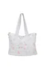 Oran Blue Floral Weekender Bag sold by LoveShackFancy