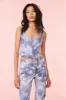 Emika Floral Denim Bustier Top sold by LoveShackFancy