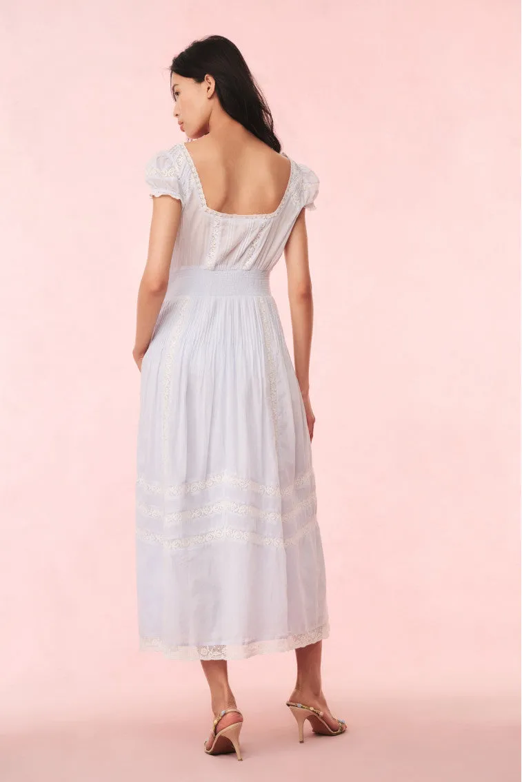 Suvi Cotton Midi Dress sold by LoveShackFancy product image thumbnail 4