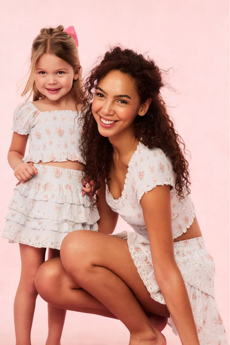 Cambron Cotton Floral Top sold by LoveShackFancy product image thumbnail 5