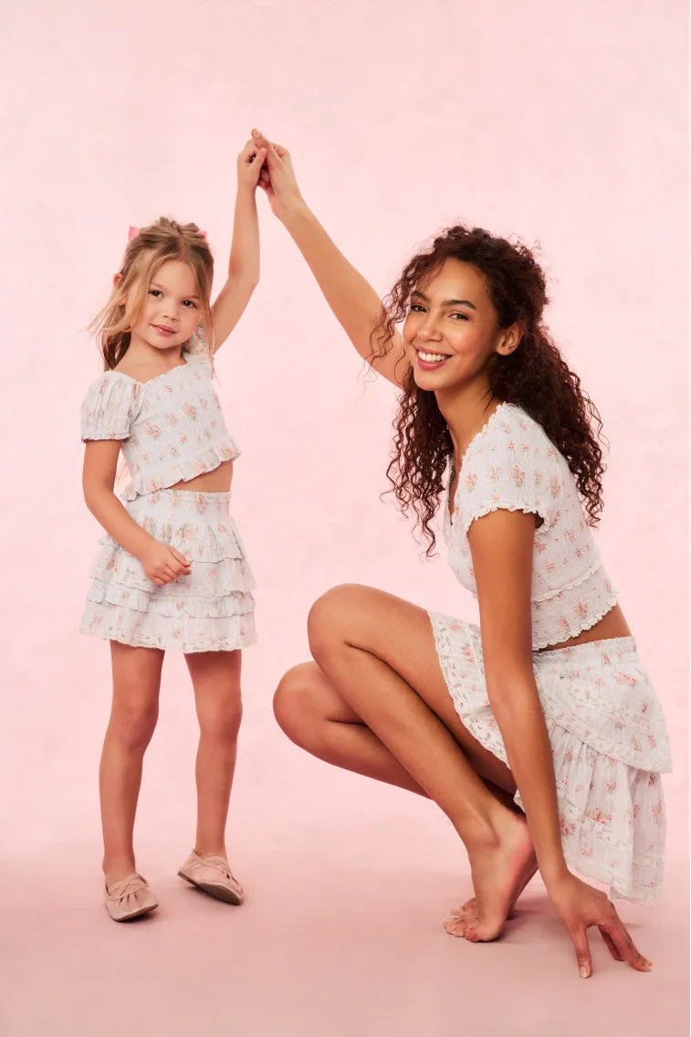 Cambron Cotton Floral Top sold by LoveShackFancy product image thumbnail 4