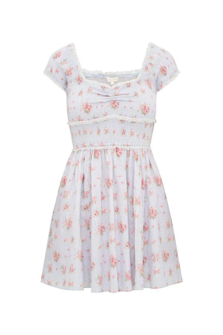 Siona Dress - SKYLIGHT BLUE sold by LoveShackFancy product image thumbnail 5