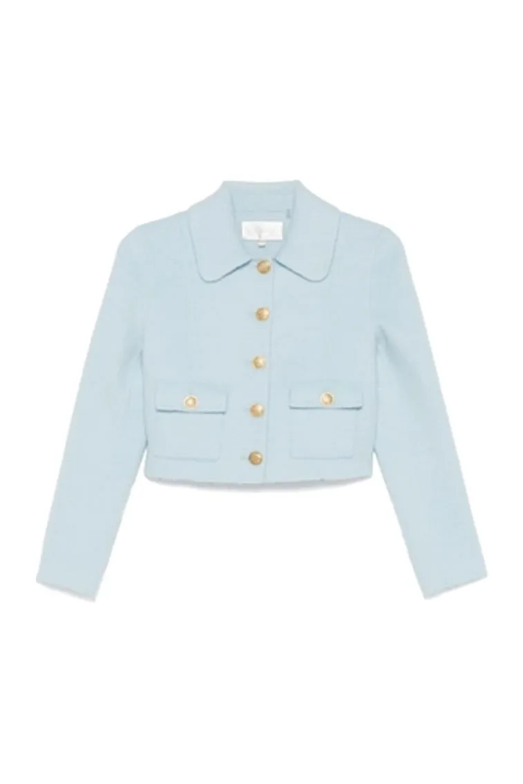 Lettie Wool Military-Inspired Jacket - COSMIC SKY sold by LoveShackFancy product image thumbnail 2