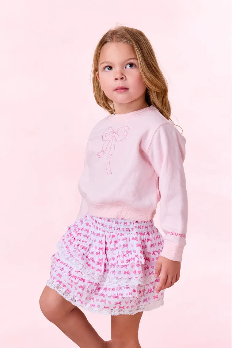 LoveShackFancy x Roller Rabbit Billie Heart Skirt sold by LoveShackFancy product image thumbnail 3