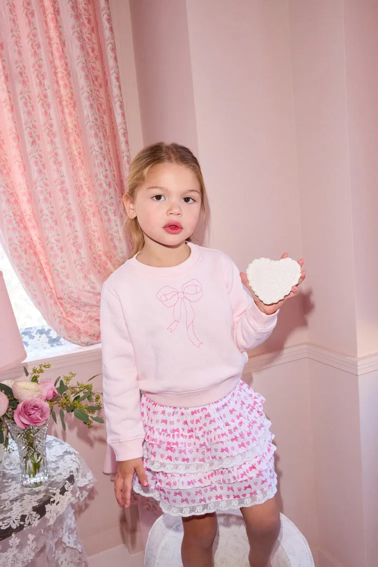 LoveShackFancy x Roller Rabbit Billie Heart Skirt sold by LoveShackFancy product image thumbnail 2