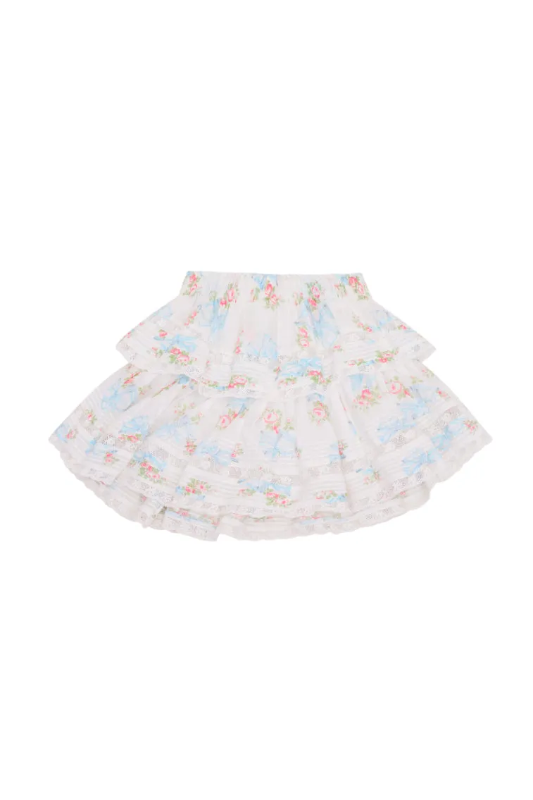 Girls Billie Rosa Beaux Skirt sold by LoveShackFancy product image thumbnail 5