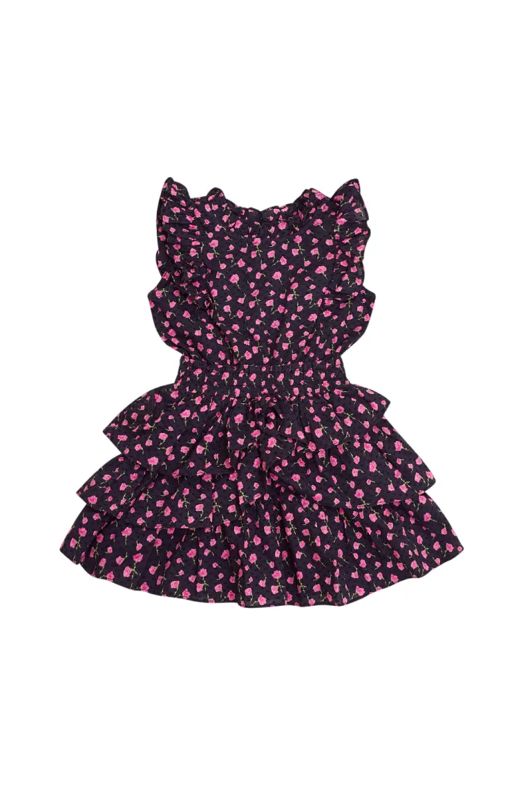 Girls Janelly Cotton Floral Dress sold by LoveShackFancy product image thumbnail 4