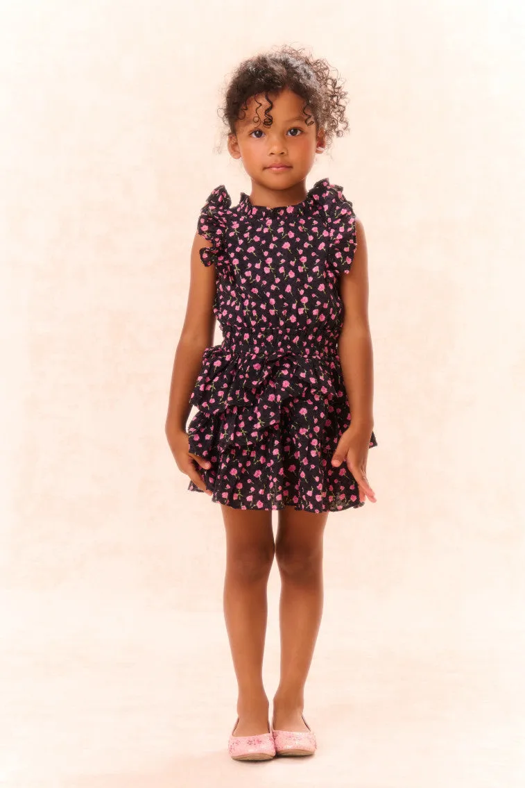 Girls Janelly Cotton Floral Dress sold by LoveShackFancy product image thumbnail 3