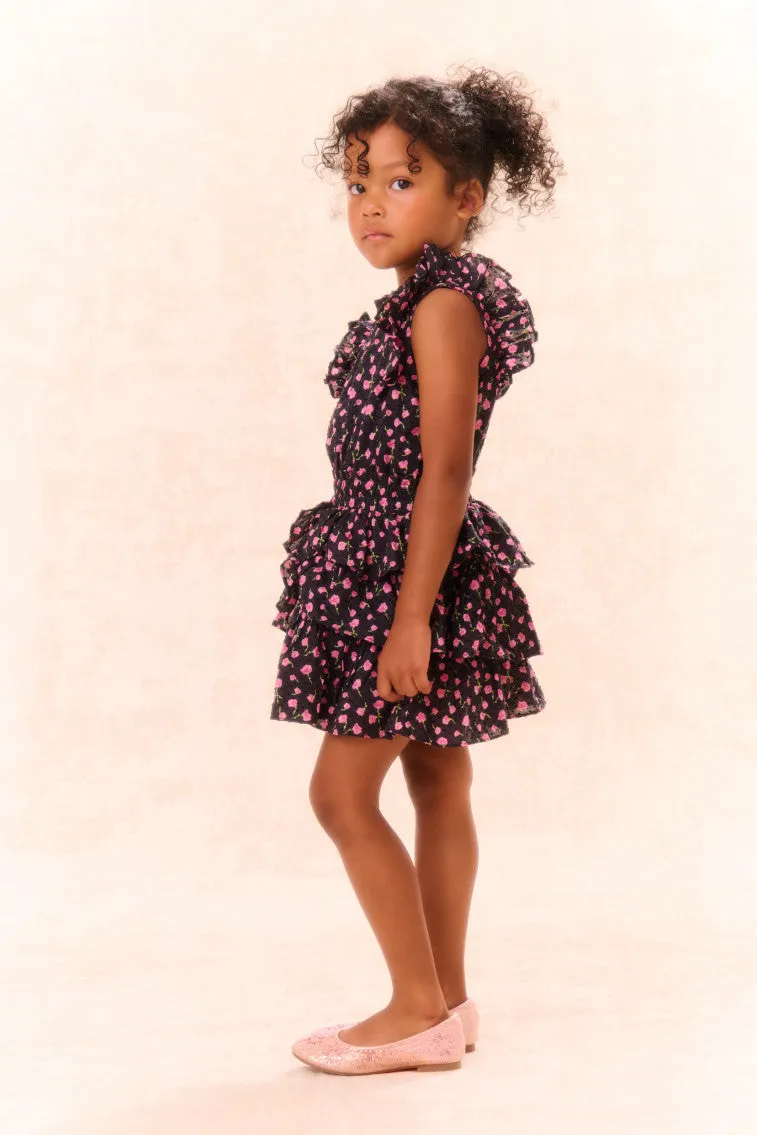 Girls Janelly Cotton Floral Dress sold by LoveShackFancy product image thumbnail 2