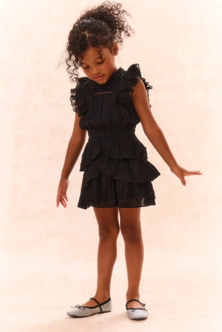 Girls Decker Cotton Ruffle Dress sold by LoveShackFancy product image thumbnail 2
