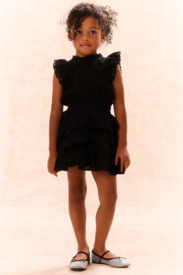 Girls Decker Cotton Ruffle Dress sold by LoveShackFancy product image thumbnail 4