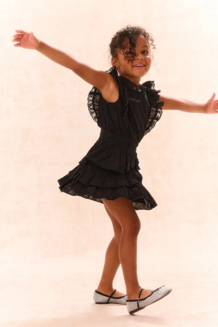 Girls Decker Cotton Ruffle Dress sold by LoveShackFancy product image thumbnail 3