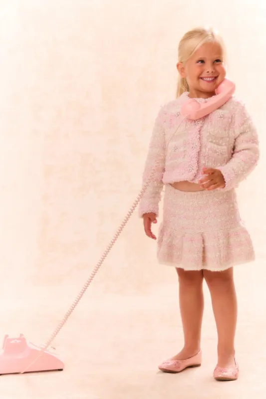 Girls Bryce Knit Skirt sold by LoveShackFancy