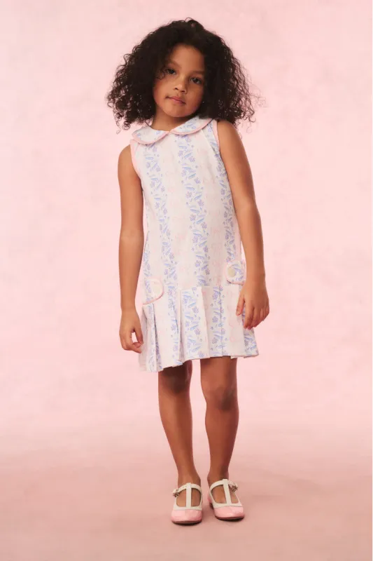 Cecil & Lou Floral Bow Knit Tennis Dress sold by LoveShackFancy