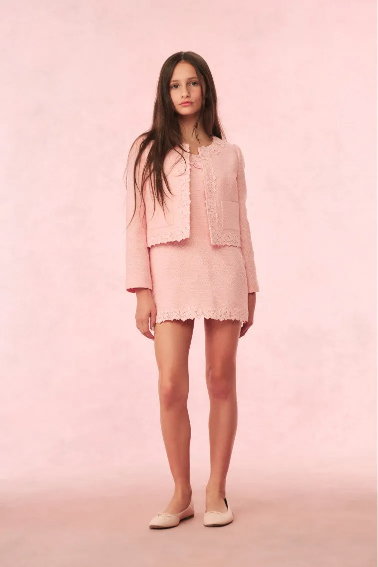 Girls Riviere Tweed Jacket sold by LoveShackFancy