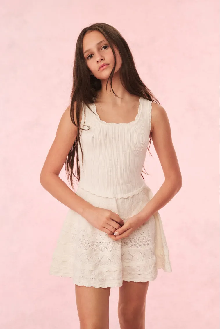 Girls Ronellia Dress - IVORY sold by LoveShackFancy product image thumbnail 3