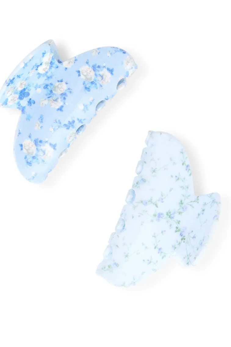 LoveShackFancy x Goody Blue Small Claw Set sold by LoveShackFancy product image thumbnail 3