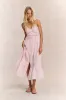 Esilda Cotton Midi Dress - PINK sold by LoveShackFancy