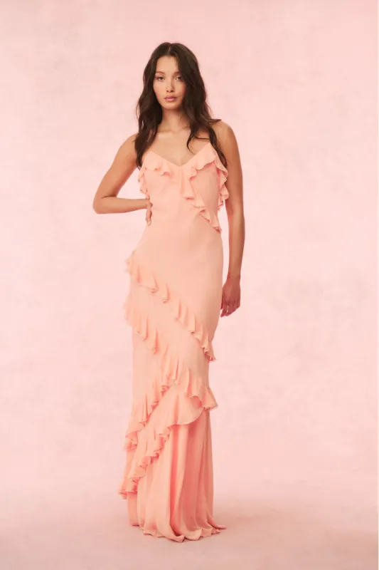 Rialto Pastel Maxi Dress sold by LoveShackFancy