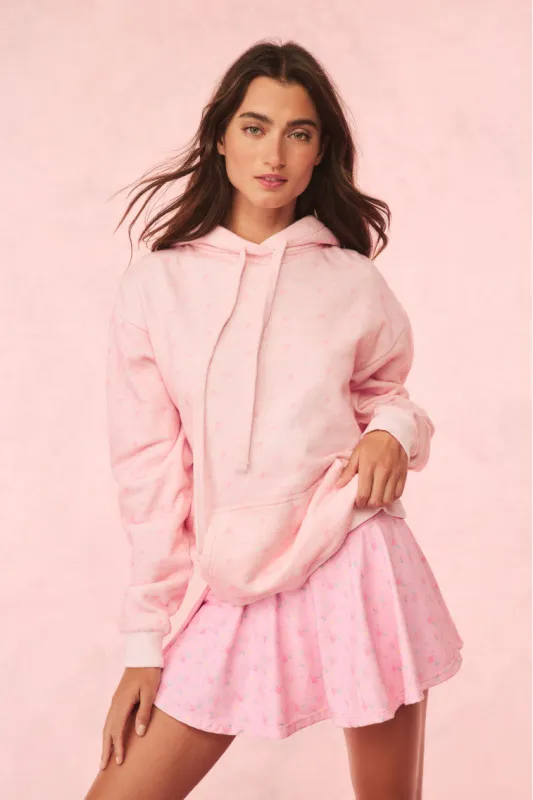 Nacova Floral Cotton Hoodie sold by LoveShackFancy