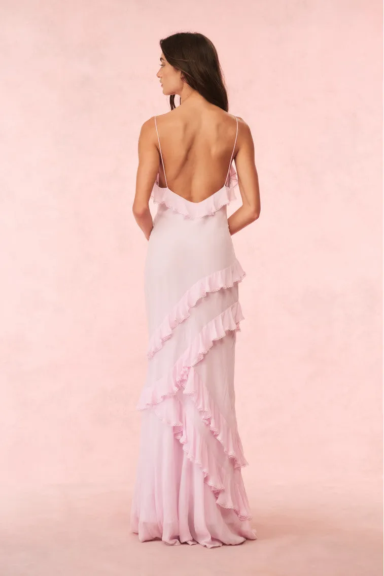 Rialto Dress - SOFT LILAC sold by LoveShackFancy product image thumbnail 5